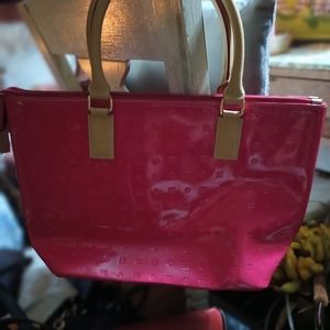 Arcadia Handbag Vintage Hot Pink